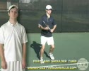 Step 1 Tennis One Handed Backhand Pivot and S