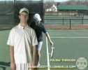 Step 6 Tennis One Handed Backhand Follow Thro