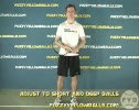 Tennis Footwork Adjust to Short and Deep Ball