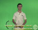 Tennis Forehand Progressions Step 1 Contact