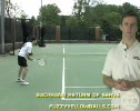 Tennis Backhand Return of Serve