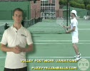 Tennis Volley Footwork Variations